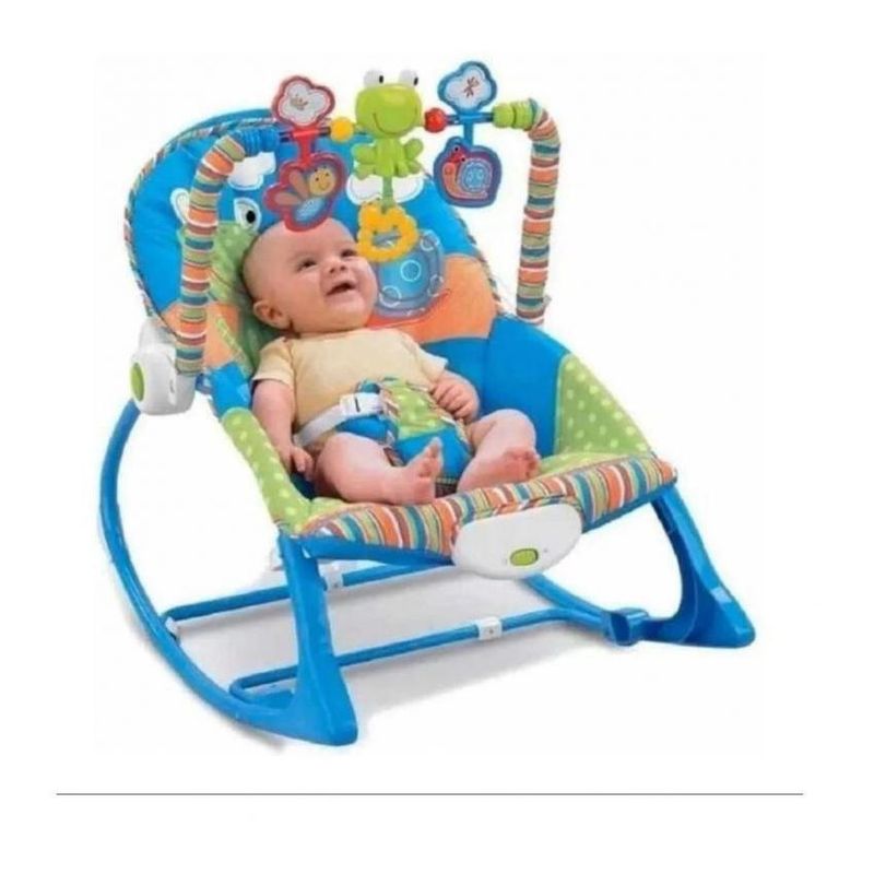 GENERICO - Silla mesedora vibradora y musical crece conmigo  para niño