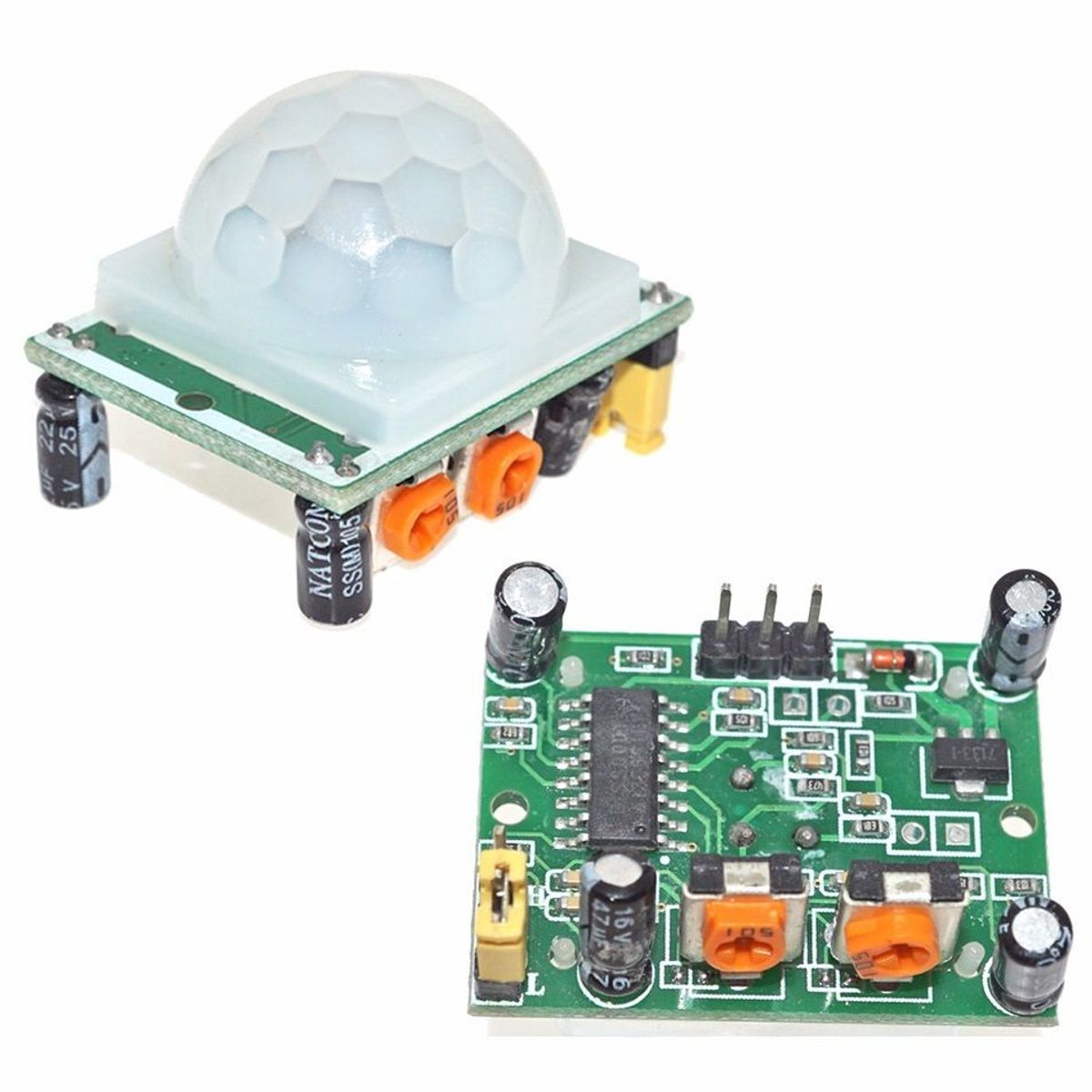 GENERICO - 3 Sensores De Movimiento Pir Hc-sr501 Para Arduino