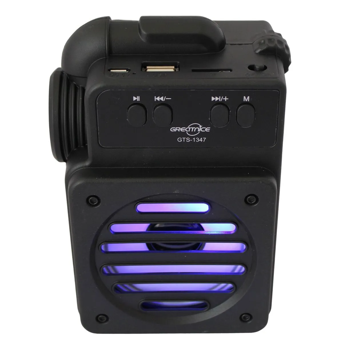 GENERICO - Parlante Bluetooth Recargable Con Radio FM y USB
