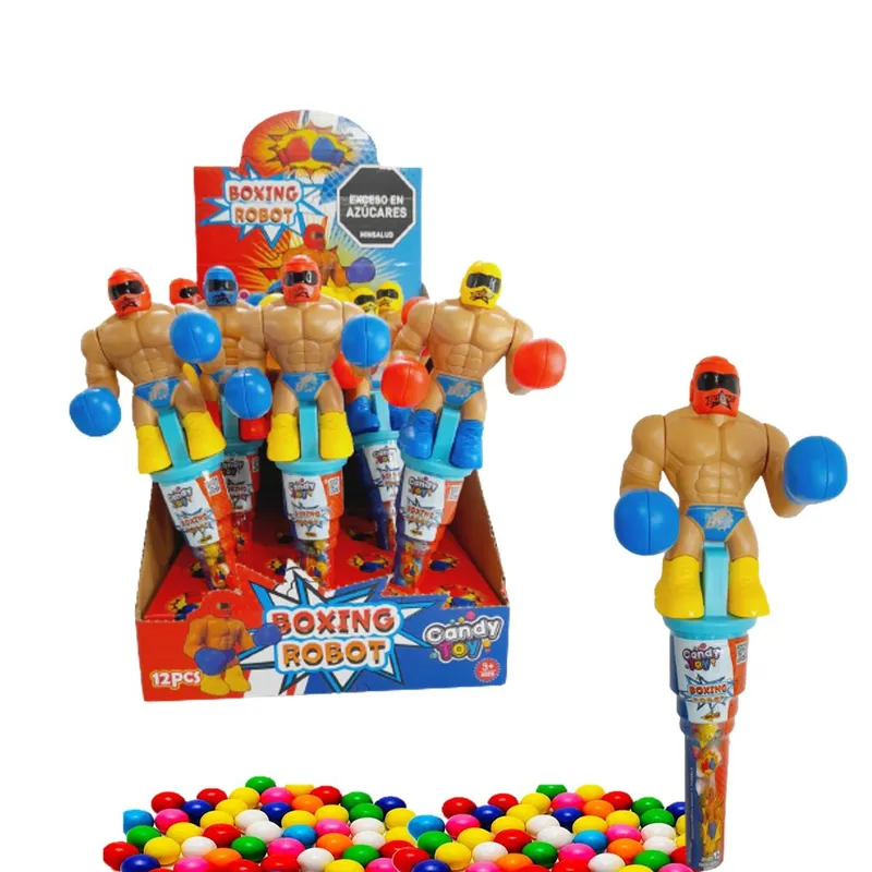GENERICO - Dulces Juguetes Candy Toy Boxing Robot X 12 uds