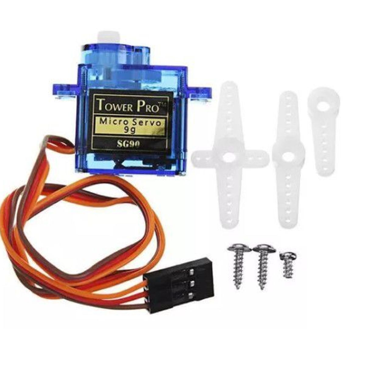 GENERICO - 3 Servo Motor Sg90 Para Arduino X 3 Unidades
