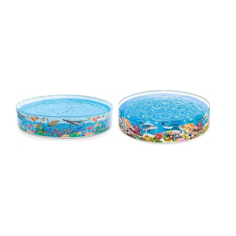 GENERICO - piscina rígida intex de 244x46 cm coral marino 58472 NP
