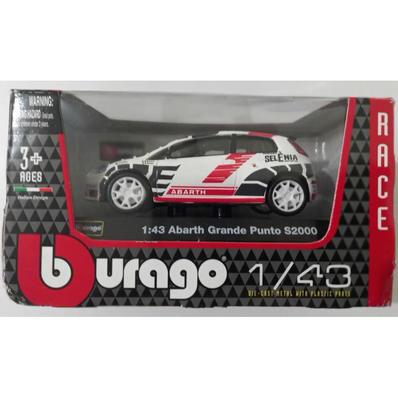 BURAGO - ABARTH GRANDE PUNTO S2000 Carro de Coleccion