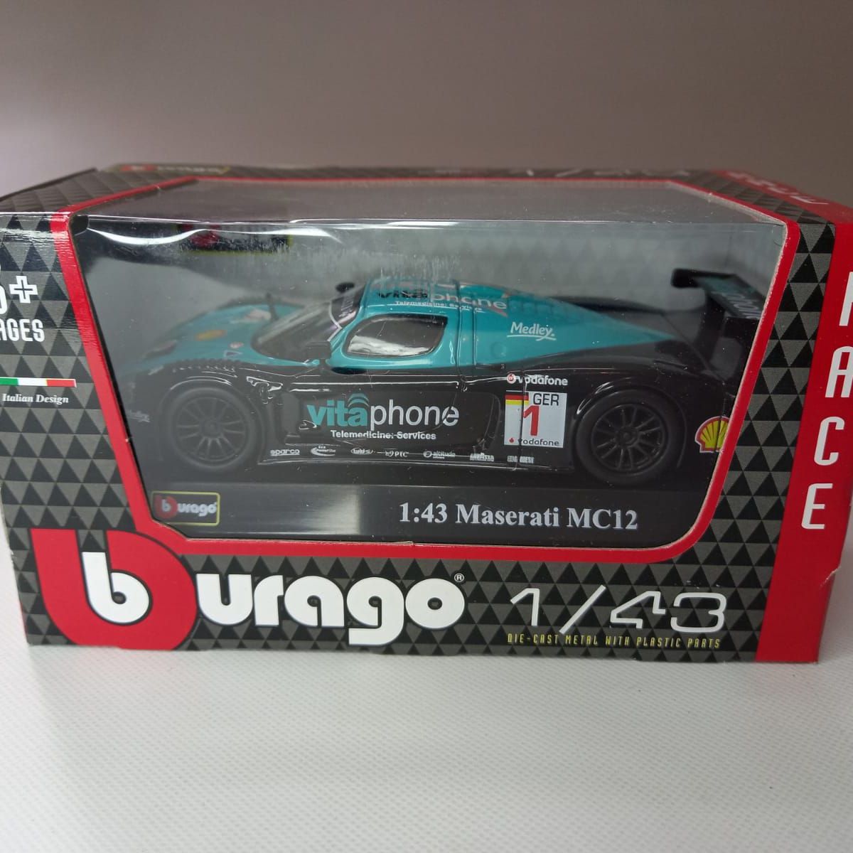 BURAGO - MASERATI MC 12 Carro de Coleccion