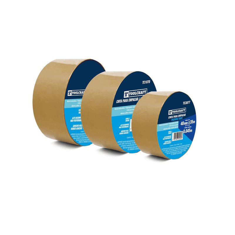 TOOLCRAFT - Cinta De Empaque Canela 48 Mm X 50 M Toolcraft