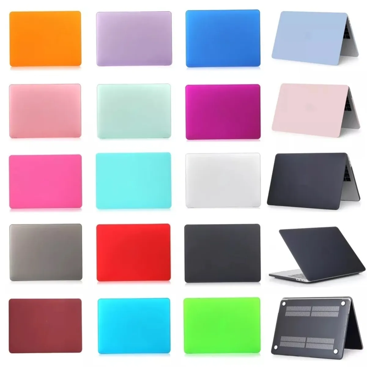 GENERICO - Carcasa Para Macbook Air 13 2008-2017 Antideslizante Mate - Transparen