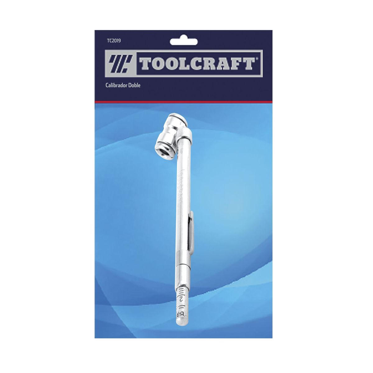TOOLCRAFT - Calibrador Cabeza Doble 120 Lbs Toolcraft Cabeza De Zamac