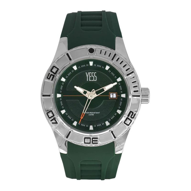 YESS - Reloj de Caballero Yess Análogo Original en Resina Resistente al agua