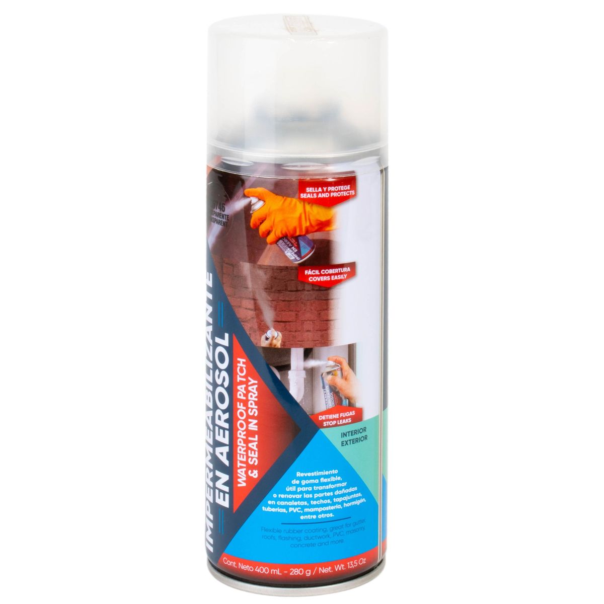 TOOLCRAFT - Impermeabilizante Aerosol Transparente Toolcraft De 400 Ml
