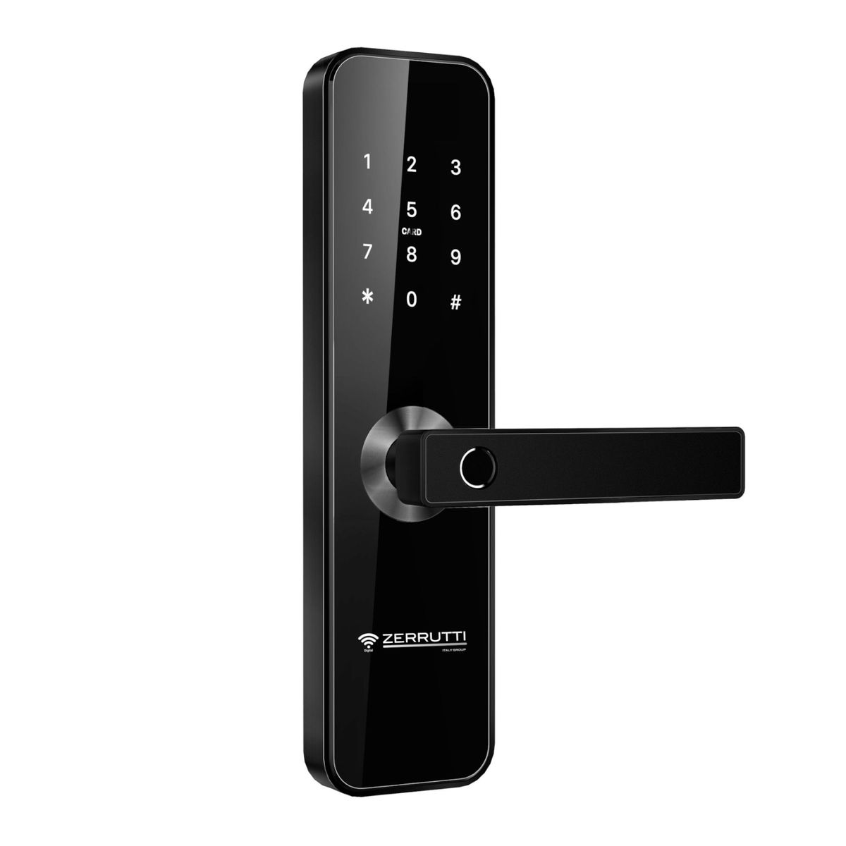 ZERRUTTI - Cerradura digital inteligente zerrutti ZE 8010 - Negra