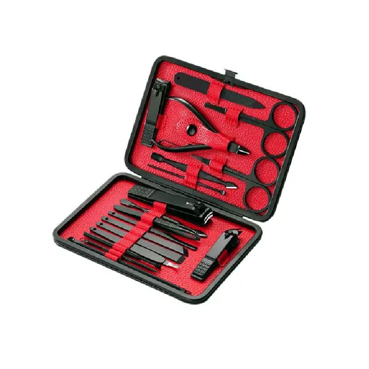 GENERICO - Kit herramientas de manicure yo pedicura Acero inoxidable