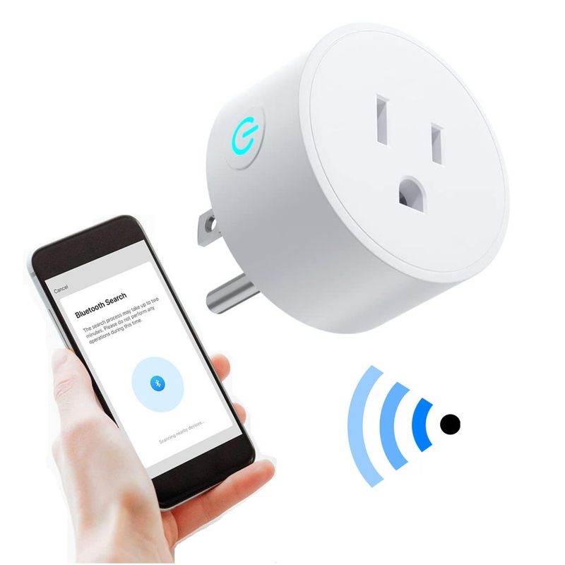 GENERICO - Enchufe Inteligente Wifi Control De Voz Alexa Google Asistente