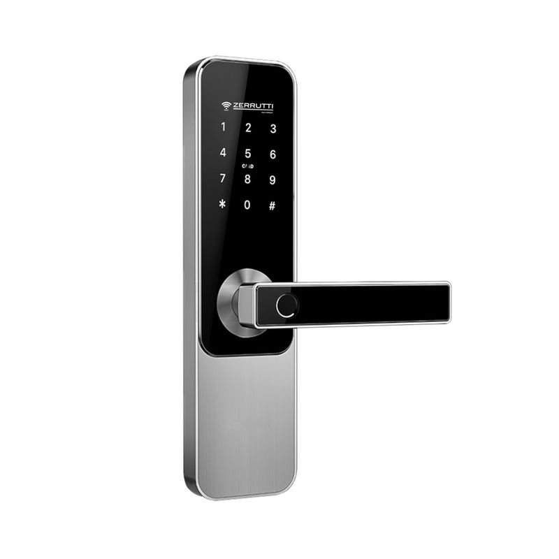 ZERRUTTI - Cerradura digital inteligente zerrutti ZE 8010 - Negro Silver