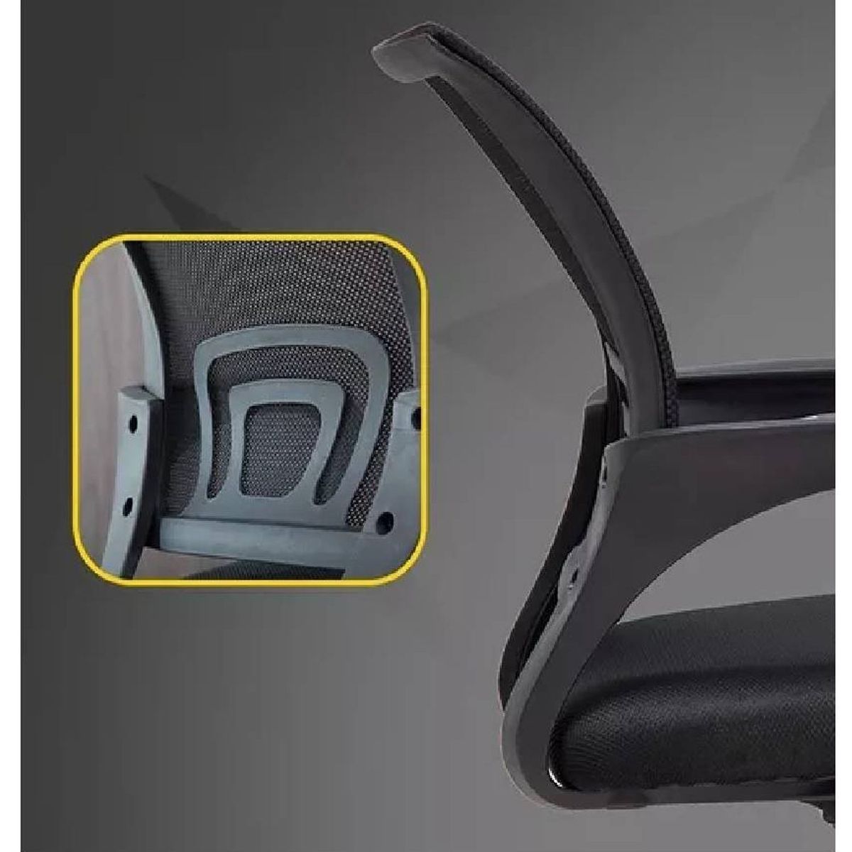 ONE PIXEL - Silla Ejecutiva Ergonómica Reclinable Con Espaldar Grande