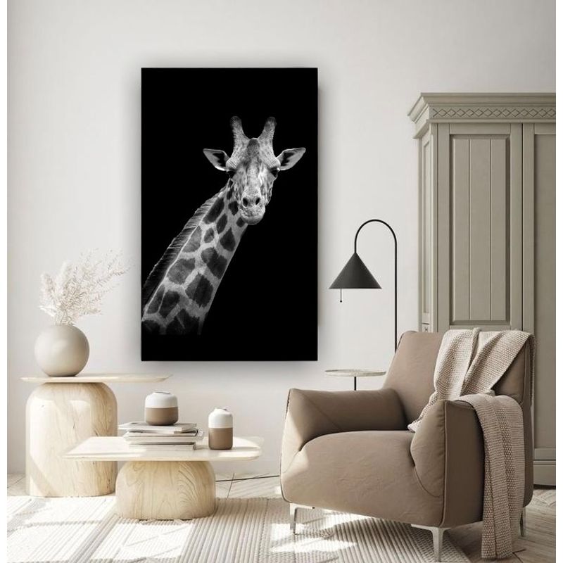 EKONOMODO COLOMBIA - Cuadro jirafa black 180x60x5cm