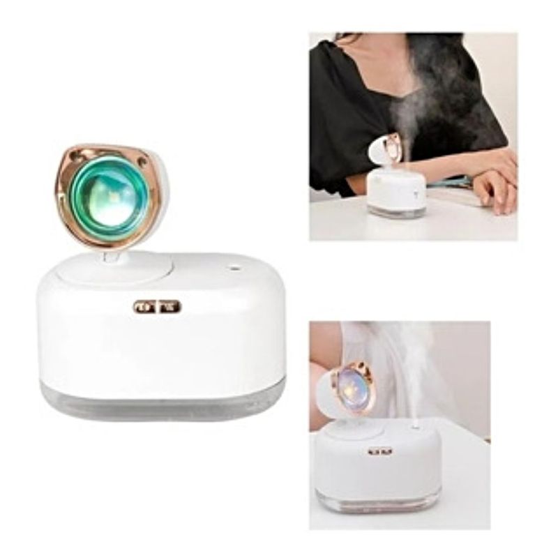 GENERICO - Humificador De Aromas Luz Led Atardecer Sunset Light.