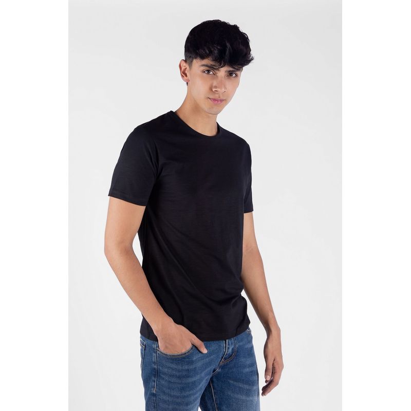 DREAMER - Camiseta Básica Color Negro Para Hombre