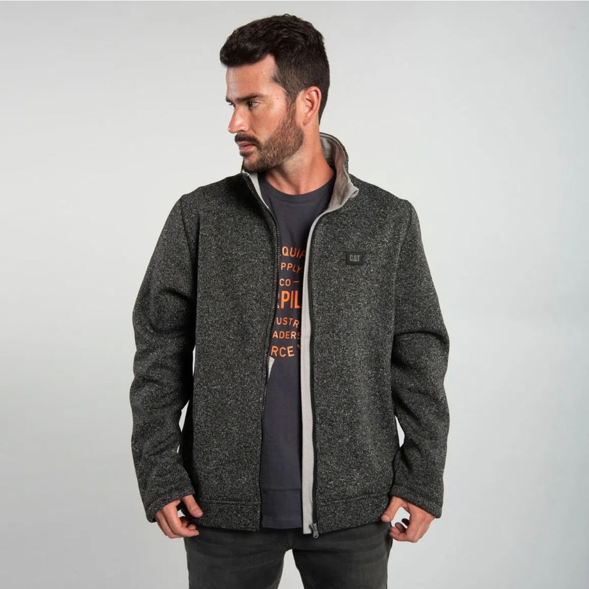 CAT - Chaqueta fleece HOMBRE FDTN CENTURY FZ FLEE 4030001-JDF CAT