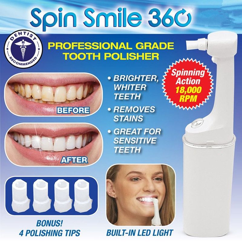 LIBELULA - Spin Smile 360 Pulidora de dientes