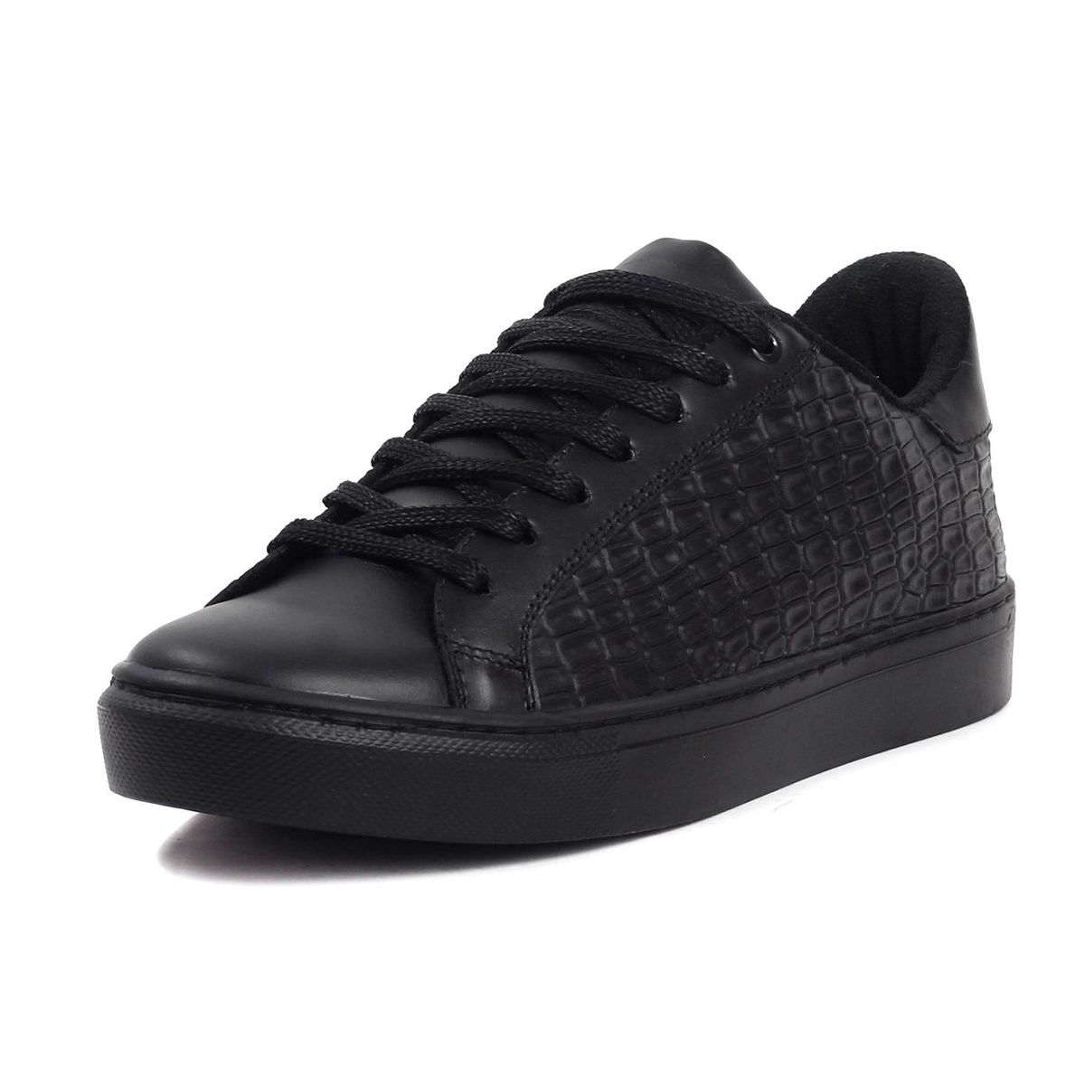 VILLABONR - Tenis Para Hombre Cuero VillabonR VT-3015 Negro