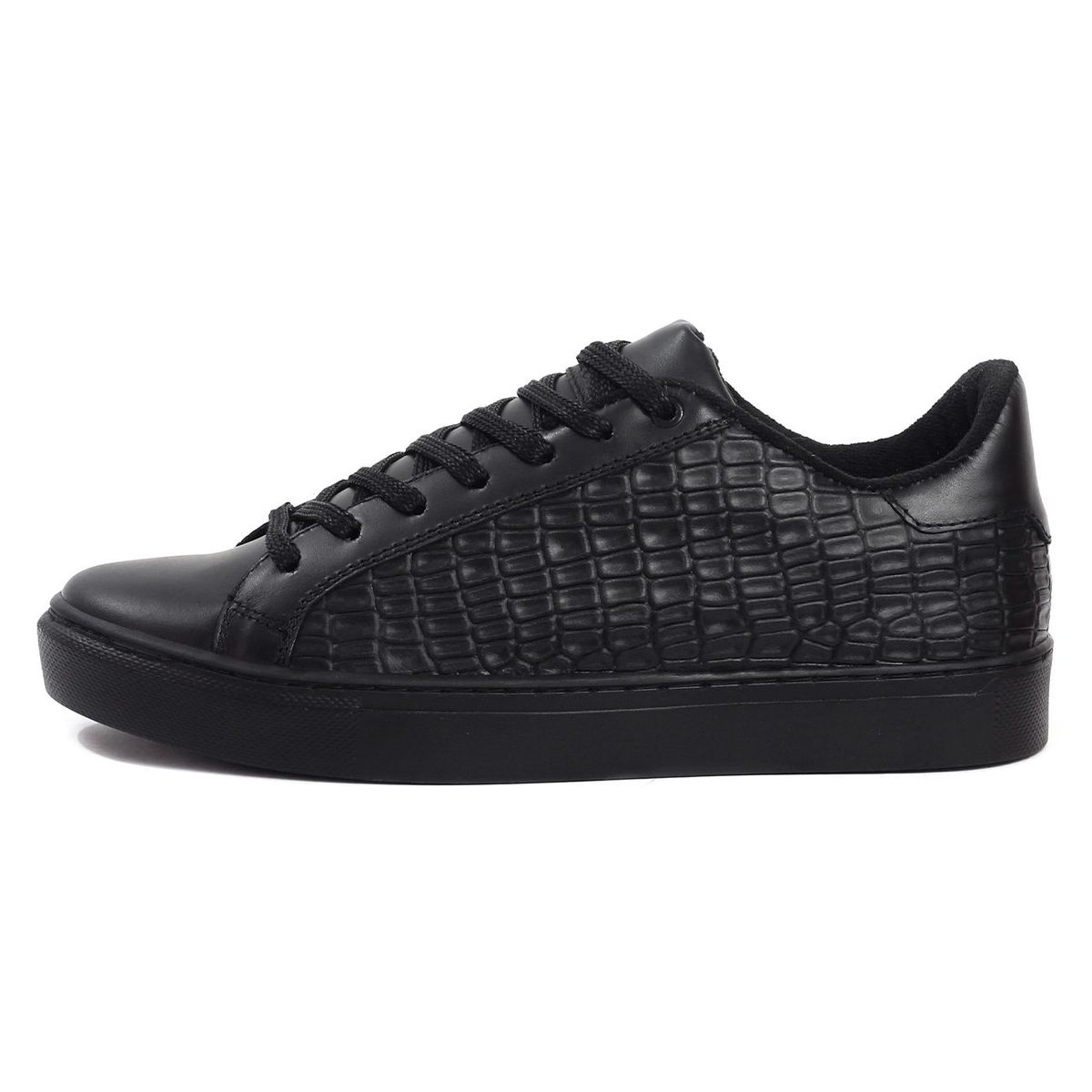 VILLABONR - Tenis Para Hombre Cuero VillabonR VT-3015 Negro