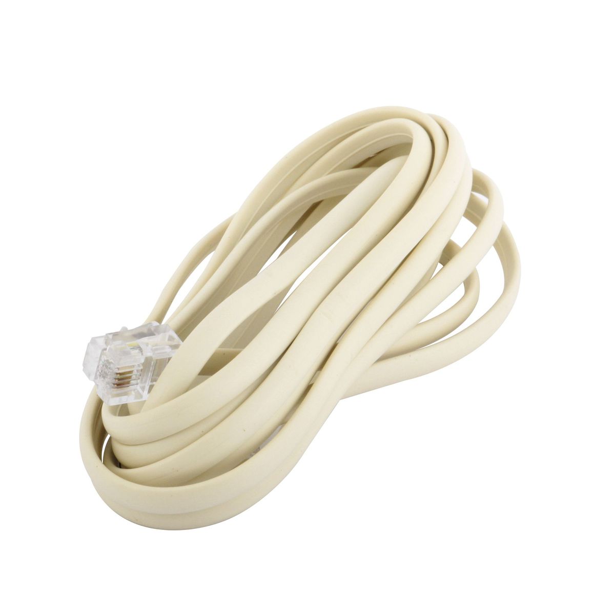 FULGORE - Cable Para Teléfono De 2.1 M Fulgore Resistente Y Flexible