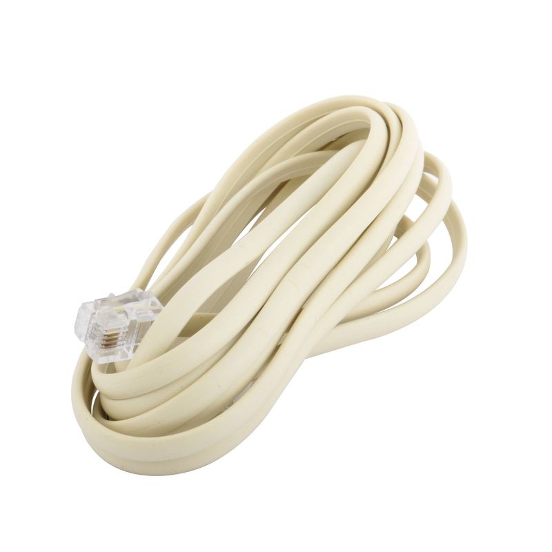 FULGORE - Cable Para Teléfono De 2.1 M Fulgore Resistente Y Flexible