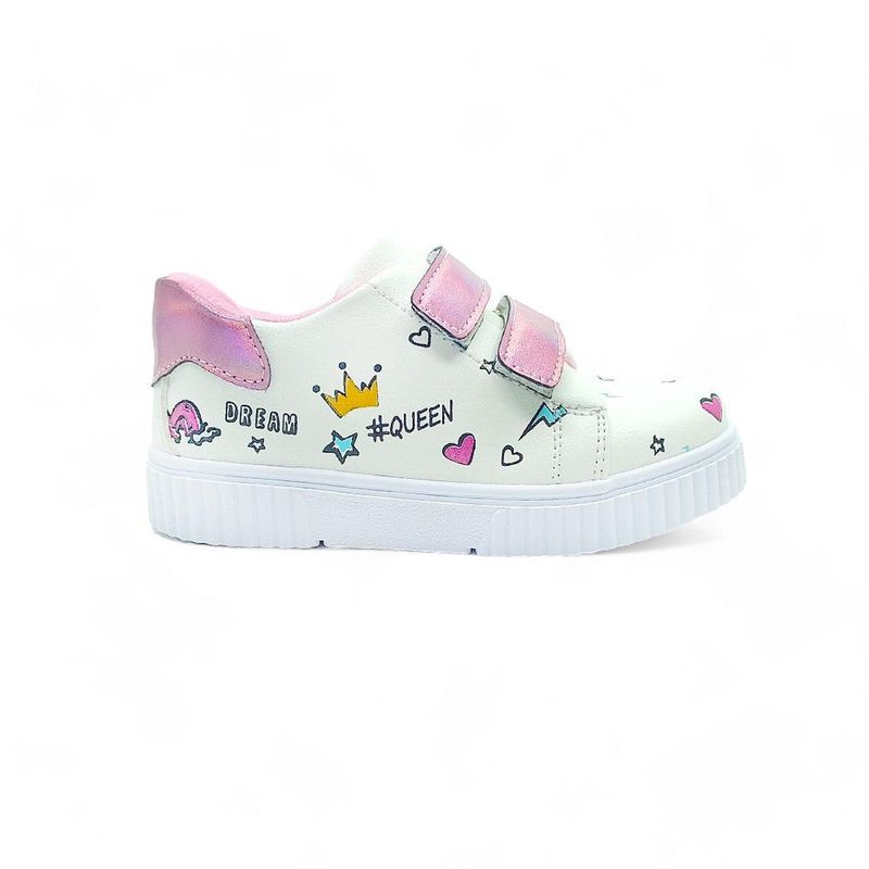 PAPOS - Tenis Casuales Milano Queen - Zapatillas Niñas PAPOS