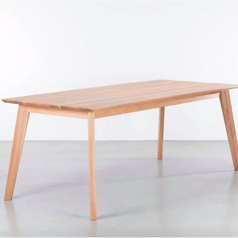 22 GRADOS DECORACION - Mesa Comedor Clash 140x60cm Roble Macizo Natural Entrega 10 días