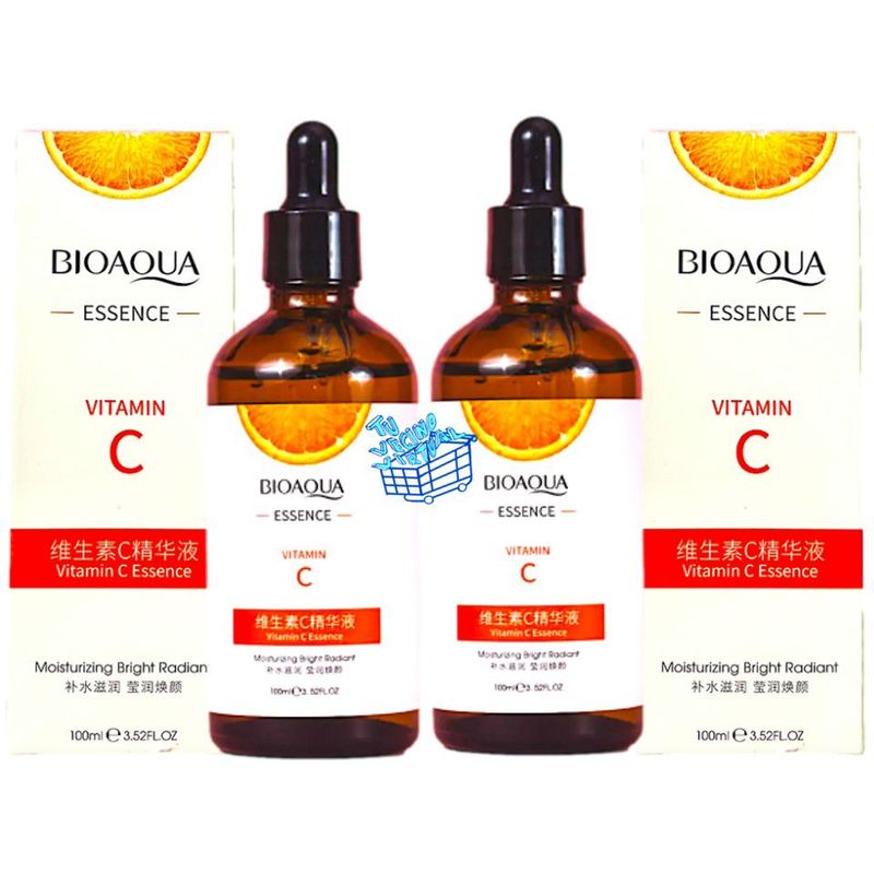 BIOAOUA - Suero Facial Vitamina C BioaQua  100 mL  X2