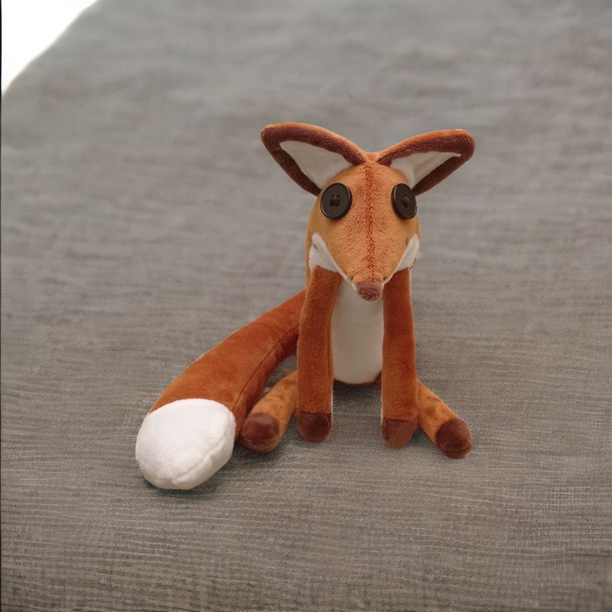 GENERICO - Peluche zorro 40 cm largo 20 cm alto