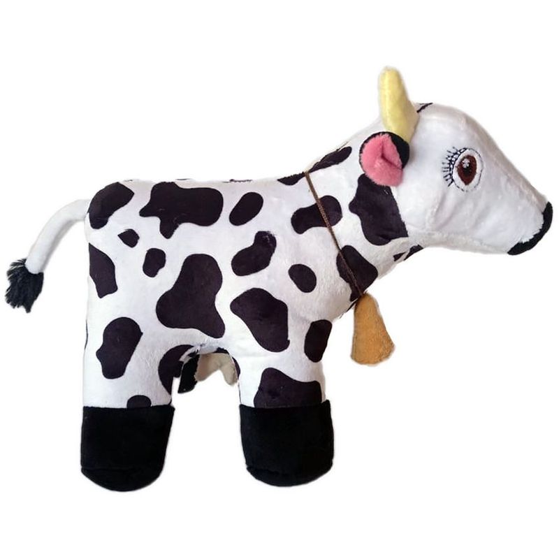 GENERICO - Peluche vaca manchas negras