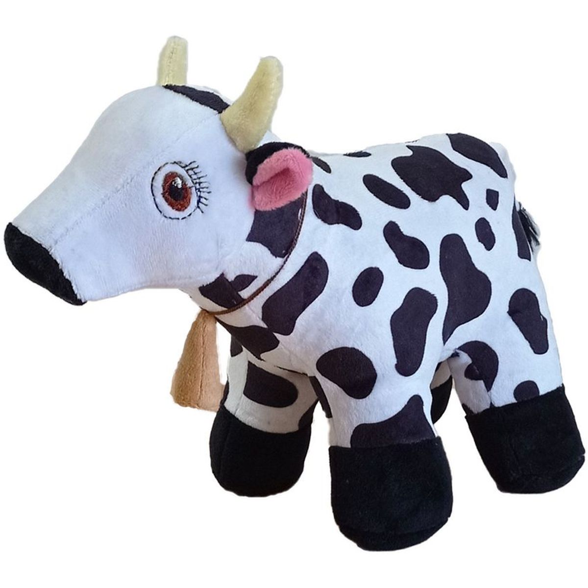 GENERICO - Peluche vaca manchas negras