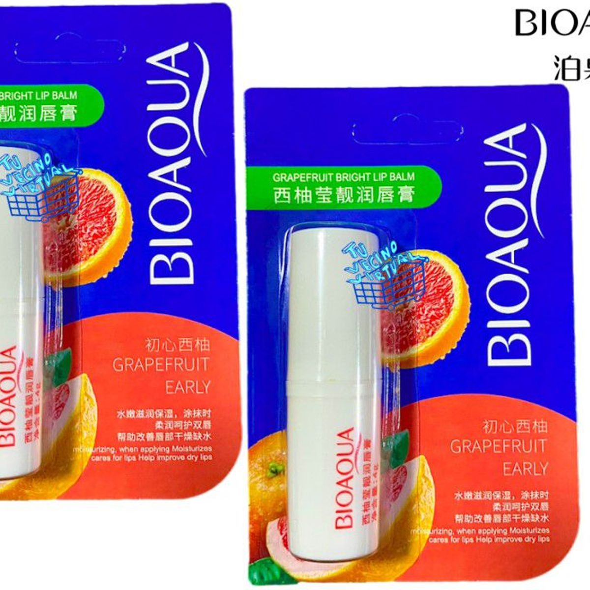 BIOAOUA - Balsamo Labial BioaQua x2