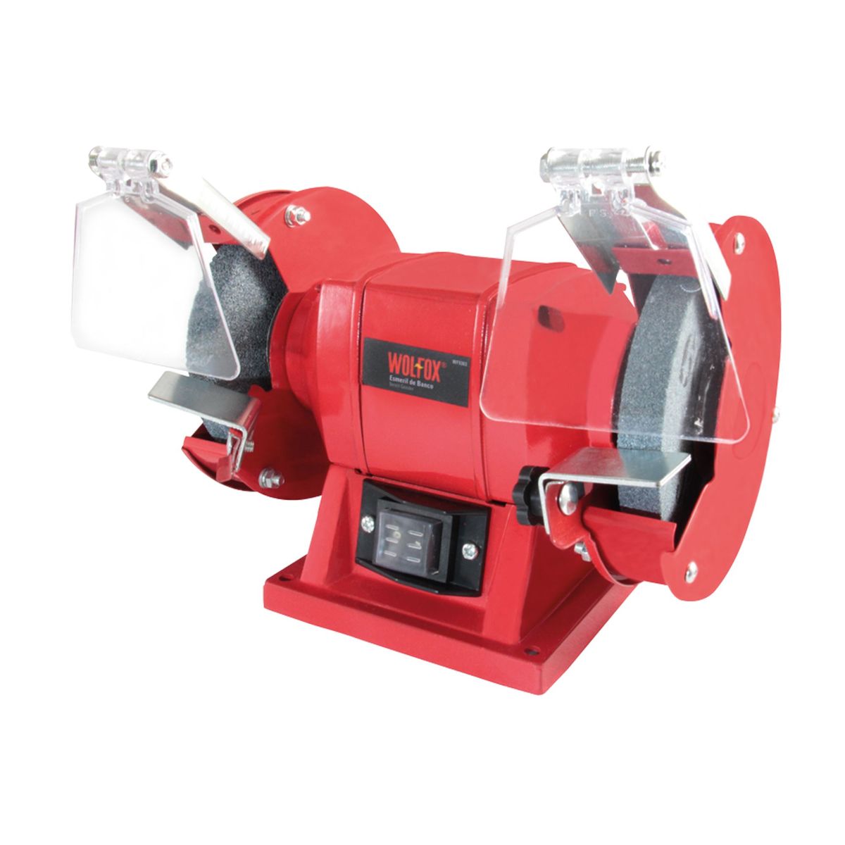 WOLFOX - Esmeril De Banco 5" 120 W Wolfox 3.550 Rpm Con Protector