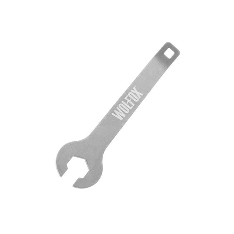WOLFOX - Llave Para Tanque Pipeta De Gas Wolfox De 7/8" En Acero