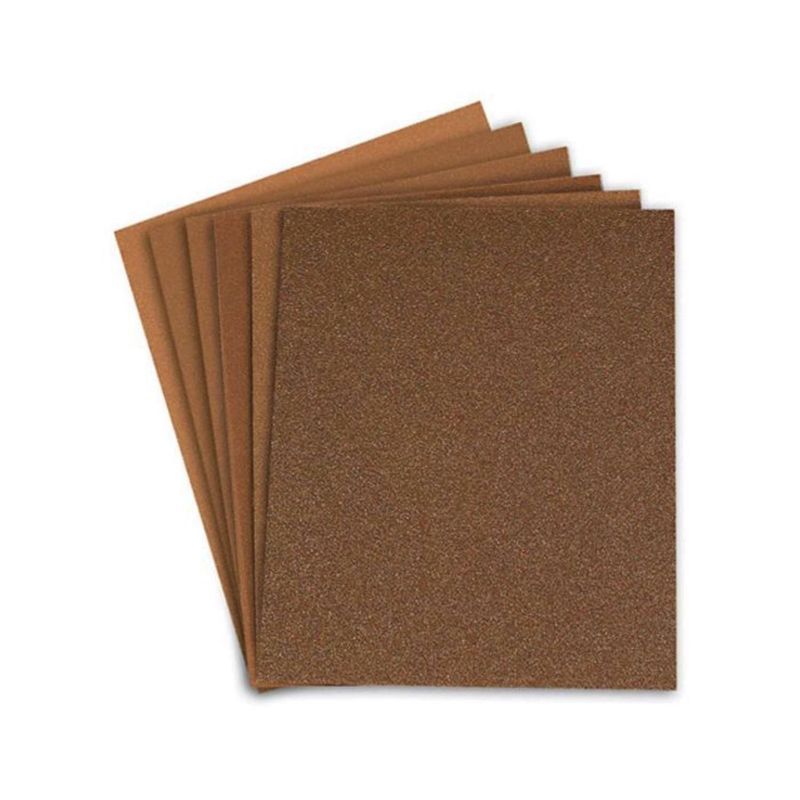 TOOLCRAFT - 25 Lijas Para Madera Grano 220 Toolcraft En Papel Kraft