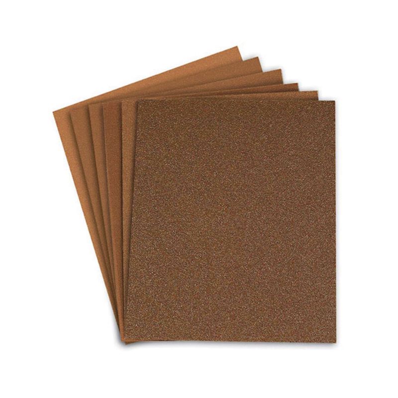 TOOLCRAFT - 25 Lijas Para Madera Grano 60 Toolcraft En Papel Kraft