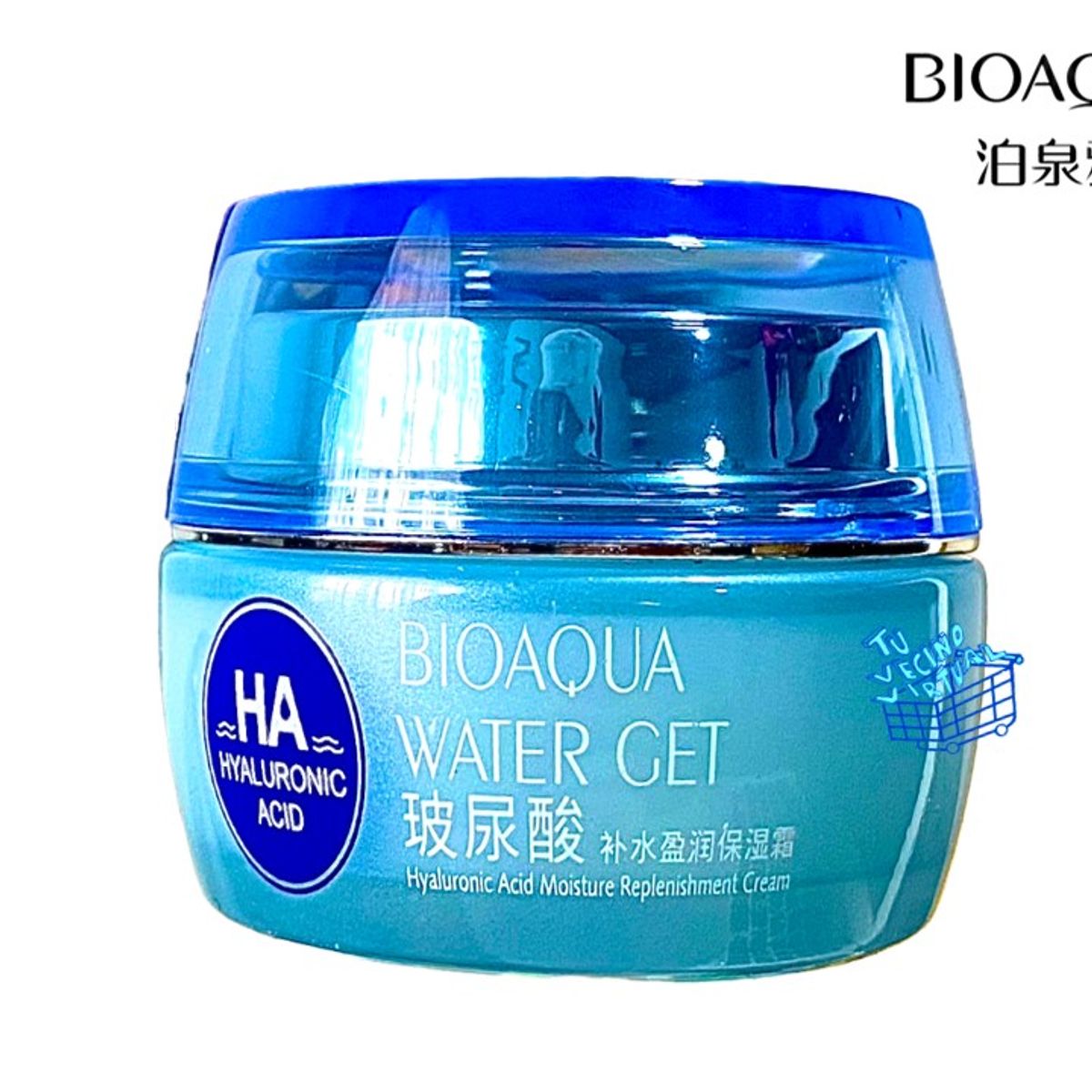 BIOAOUA - Crema Hidratante Acido Hialuronico BioaQua 50g