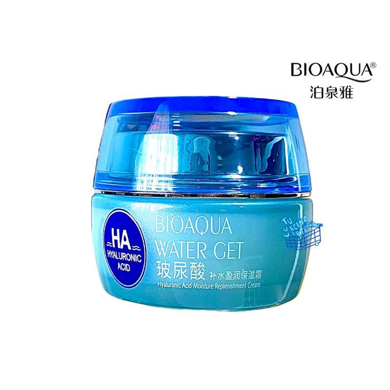 BIOAOUA - Crema Hidratante Acido Hialuronico BioaQua 50g