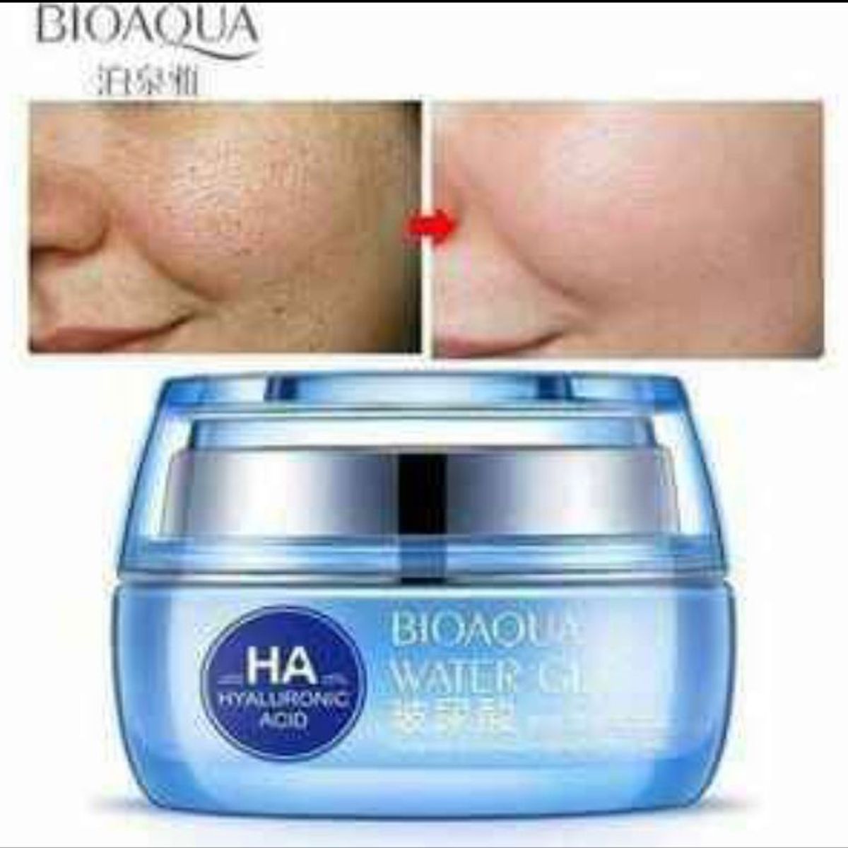 BIOAOUA - Crema Hidratante Acido Hialuronico BioaQua 50g