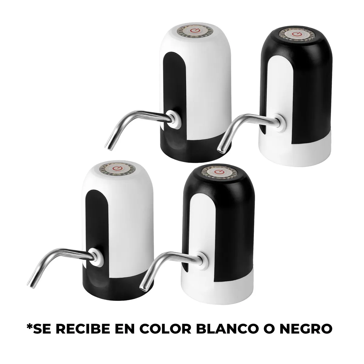 CHEF MASTER - Combo: 4 dispensadores de agua botellón eléctrico recargable