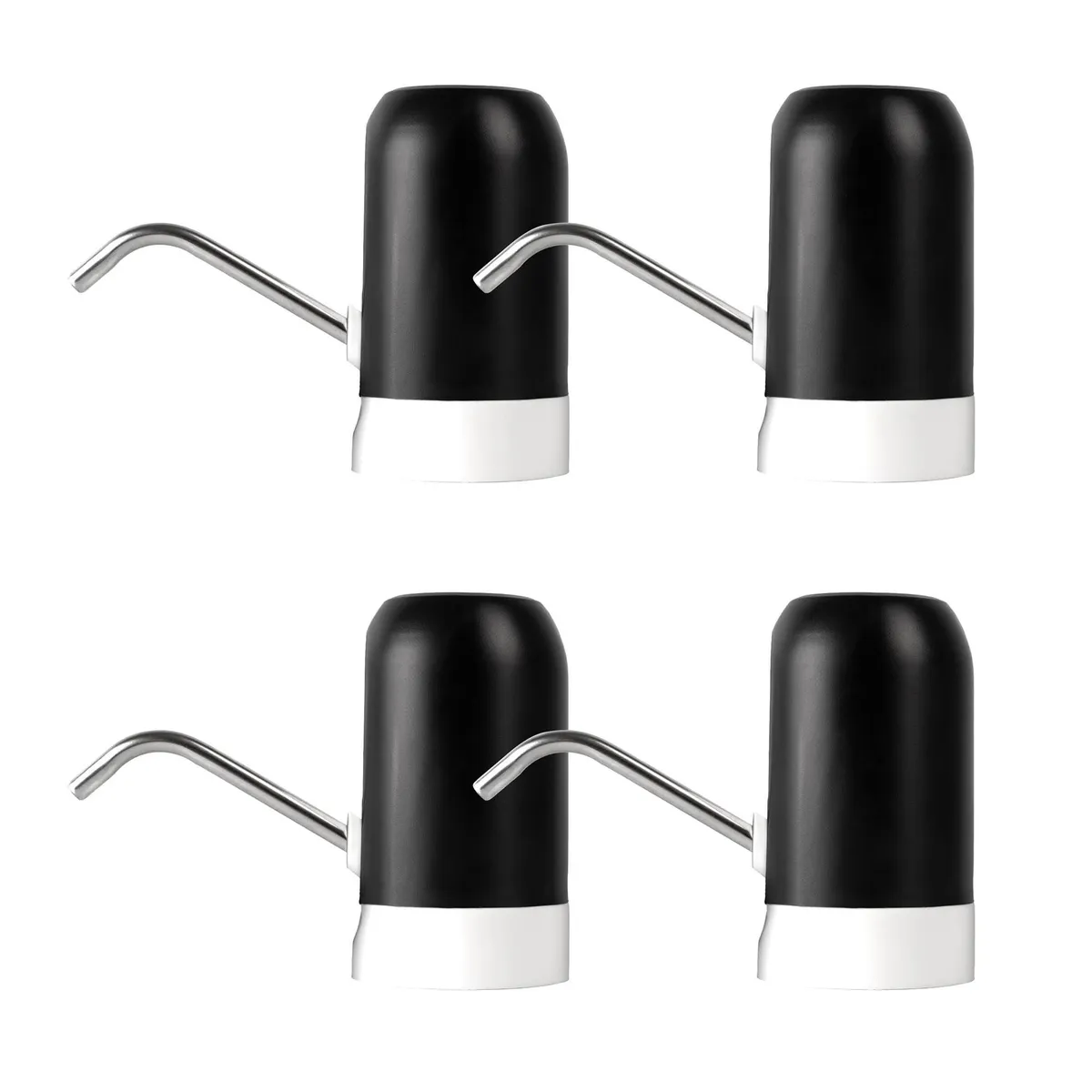 CHEF MASTER - Combo: 4 dispensadores de agua botellón eléctrico recargable