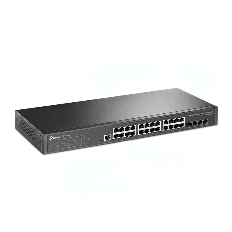 TP LINK - Switch Administrable Tp-link, Tl-sg3428 / 24 Puertos Gigabit