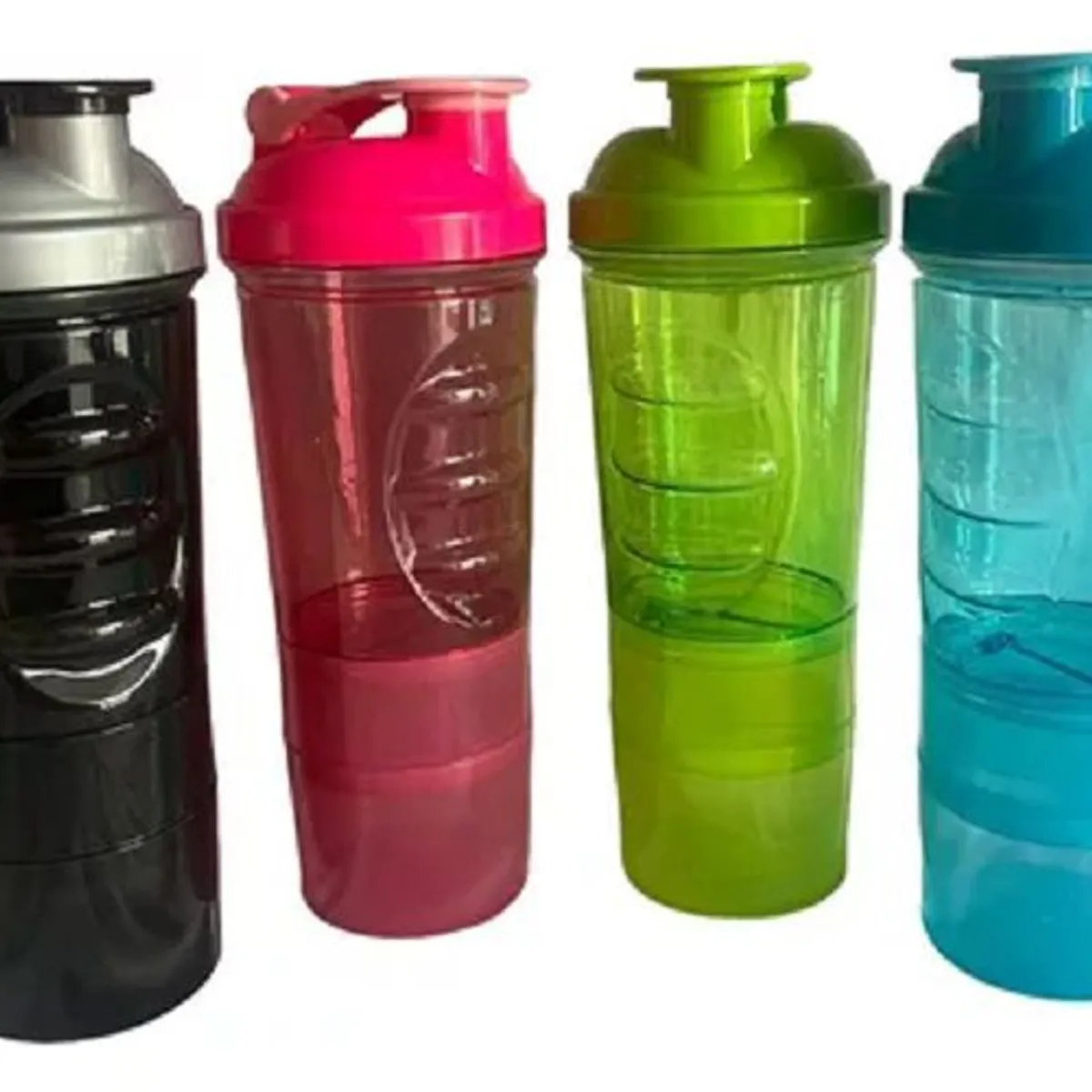 GENERICO - Shaker Caramañola  C/Mezclador 550 Ml Generico Gym