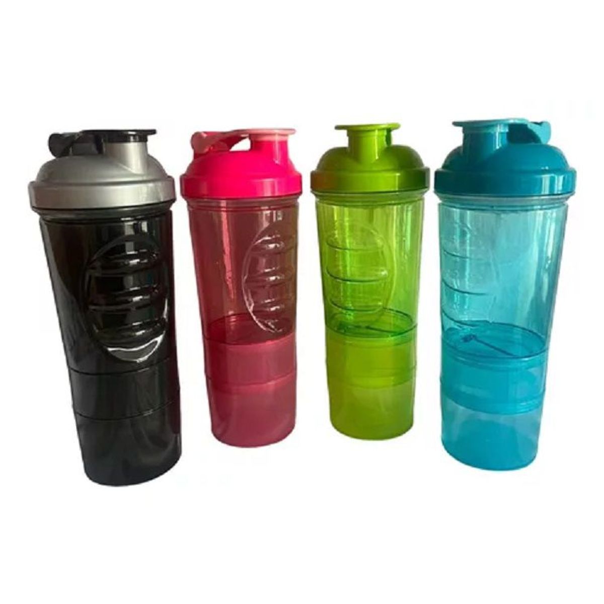 GENERICO - Shaker Caramañola  C/Mezclador 550 Ml Generico Gym