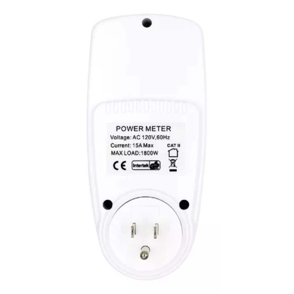 GENERICO - Medidor De Consumo De Energía Vatímetro 120v Digital Voltaje