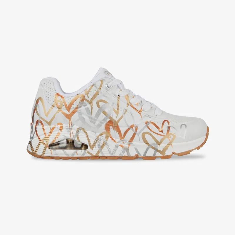 SKECHERS - Tenis Skechers Mujer Bajo Uno Metalic-Love