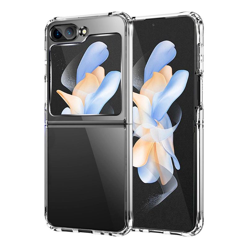 SPACE - Estuche Antigolpes Compatible Samsung Galaxy Z Flip 5 Space Pro Clear