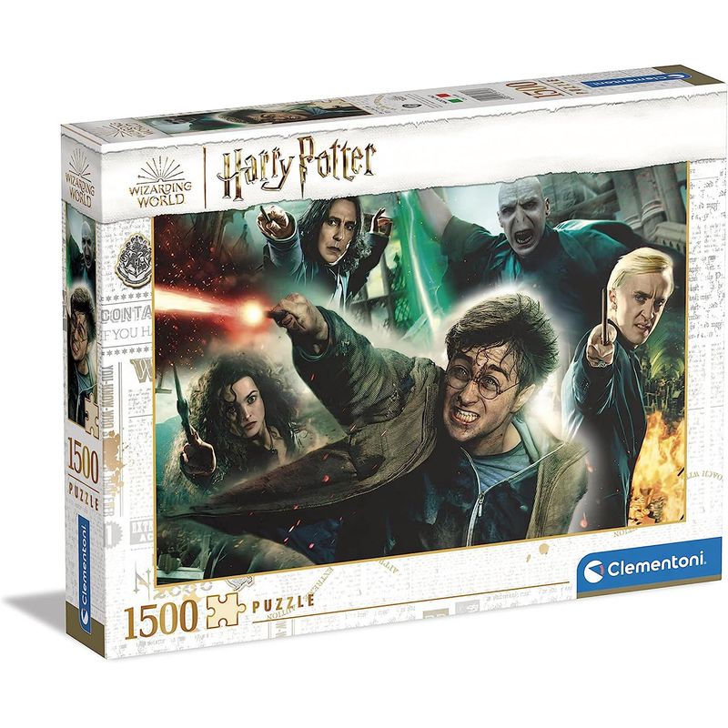 CLEMENTONI - Rompecabezas Clementoni Harry Potter 31690 1500 Piezas